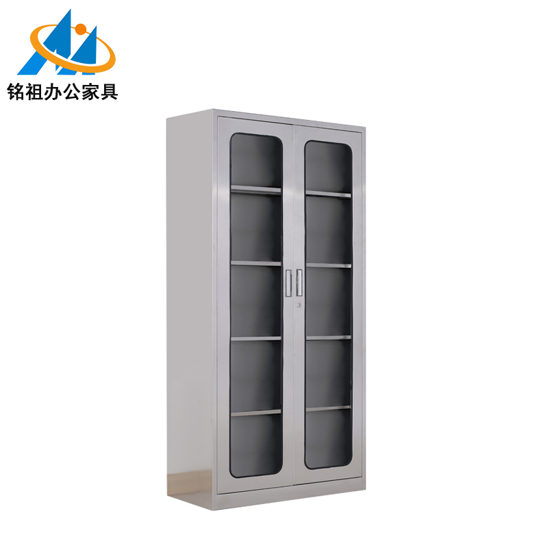 不銹鋼通玻柜